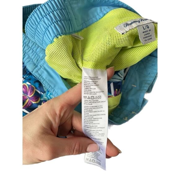 Tommy Bahama Baja Daybreak Fade Swim Trunks Ocean Deep size L - Picture 9 of 13